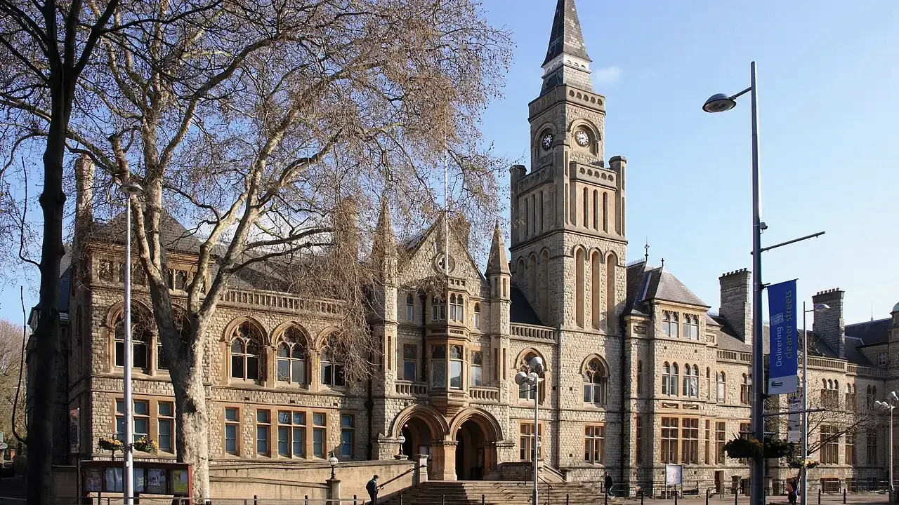 Ealing Town Hall on New Broadway, west London
